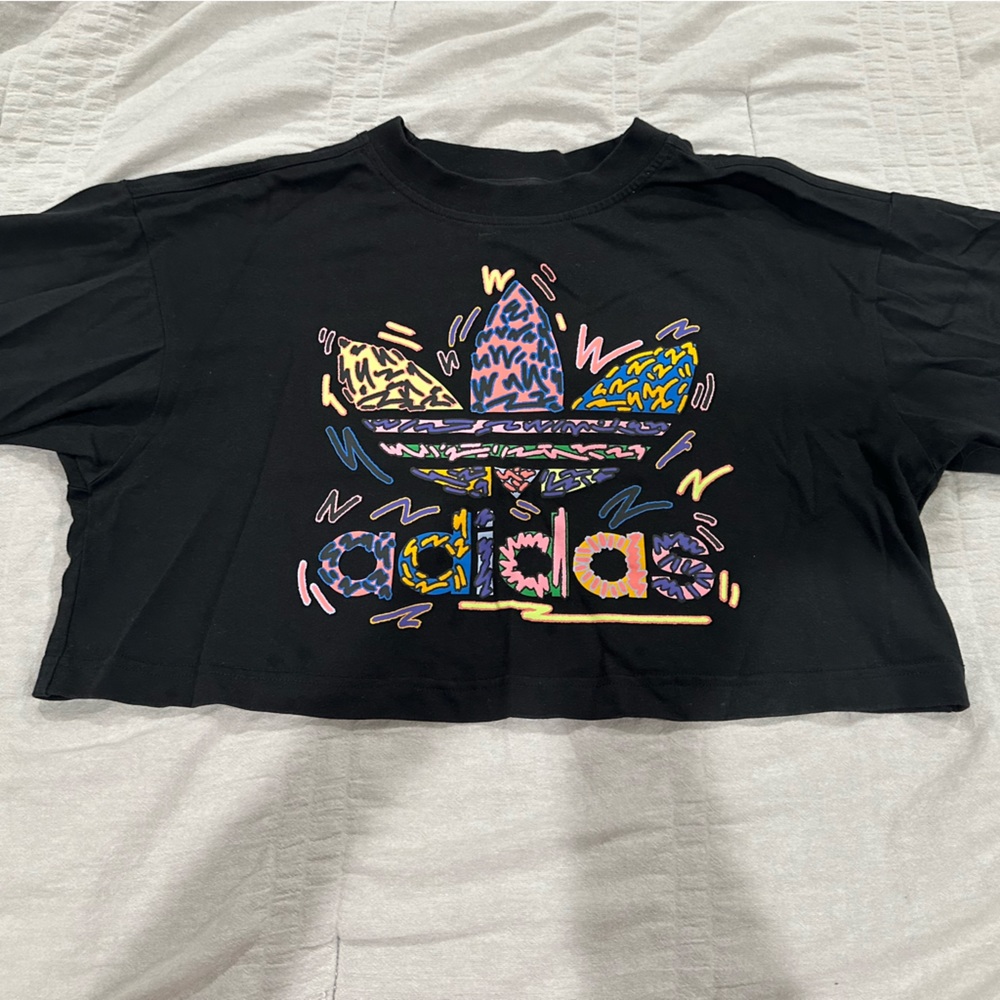 Adidas Originals Love Unites Cropped Tee